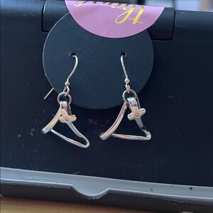 CC Boutique Silver Hook Earrings